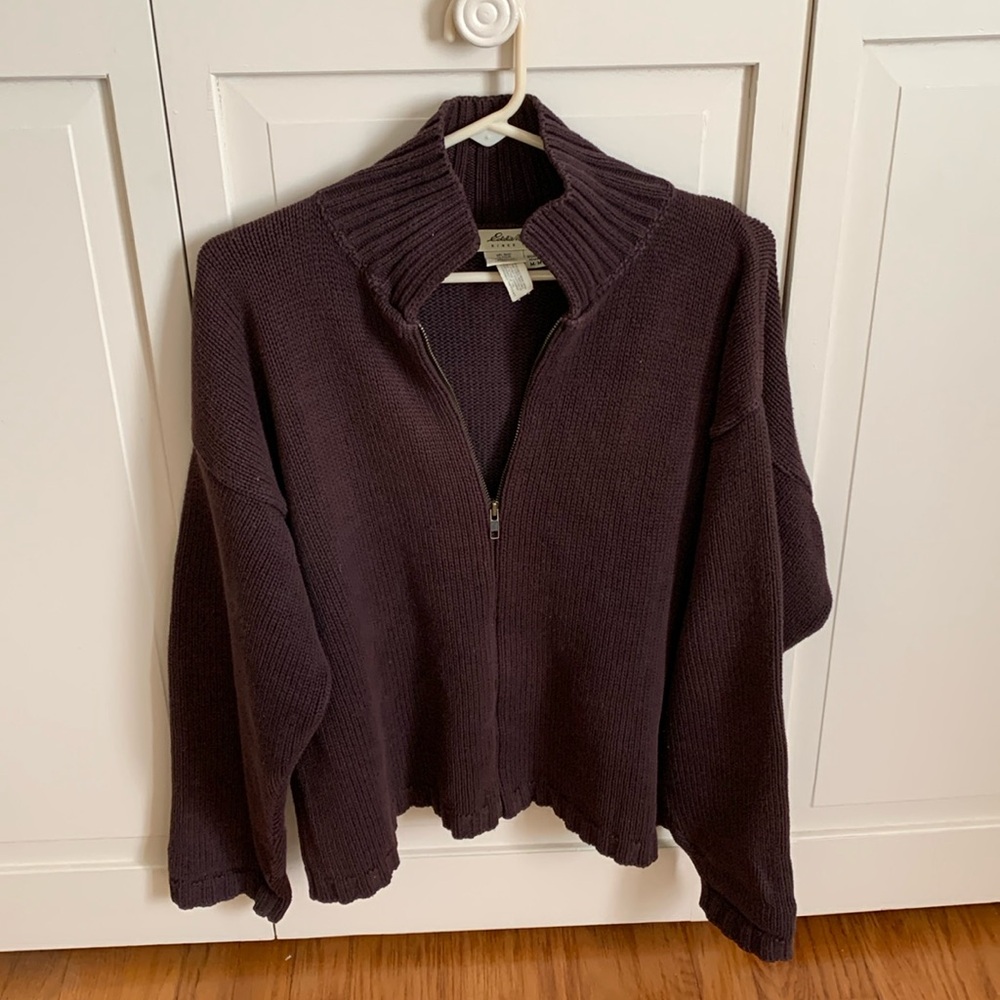 Eddie Bauer sweater jacket